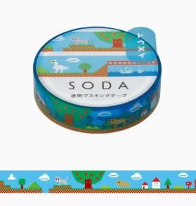 Dot Soda Retro Masking Tape  - Notable Designs image 1