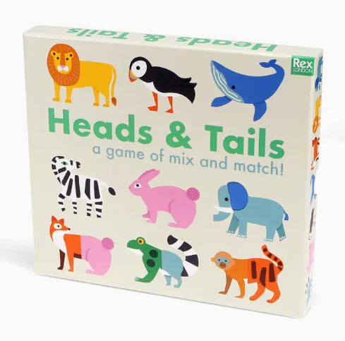 Heads & Tails Memory Game - Rex London image 1