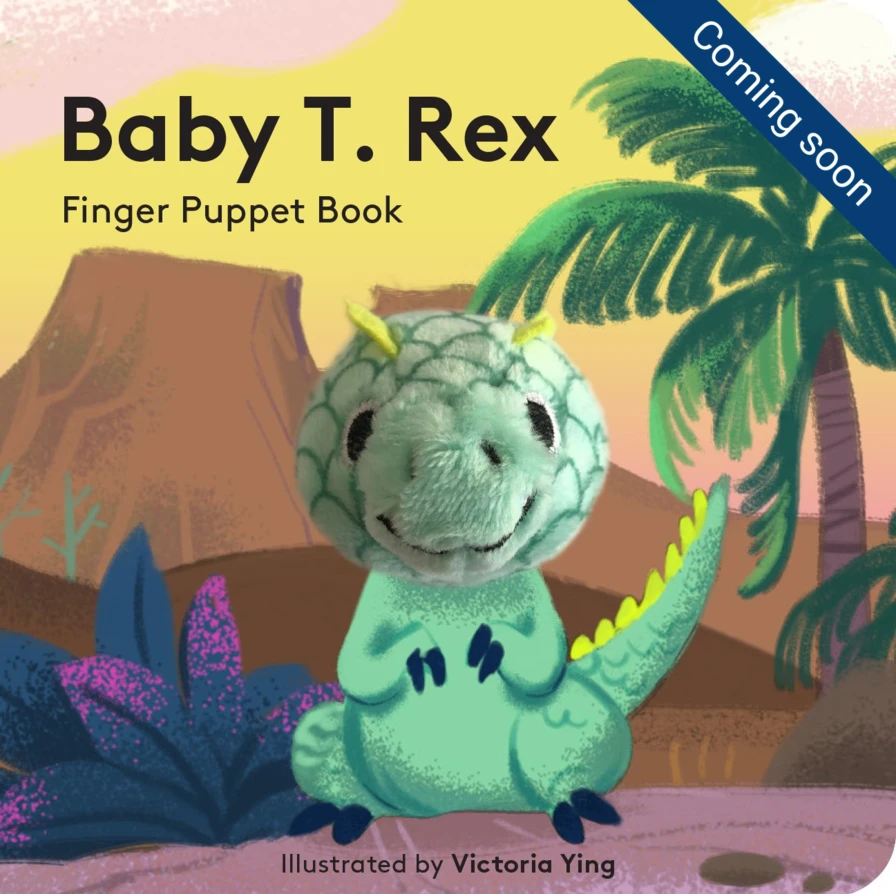Baby T-Rex Puppet Books - Abrams & Chronicle image 1