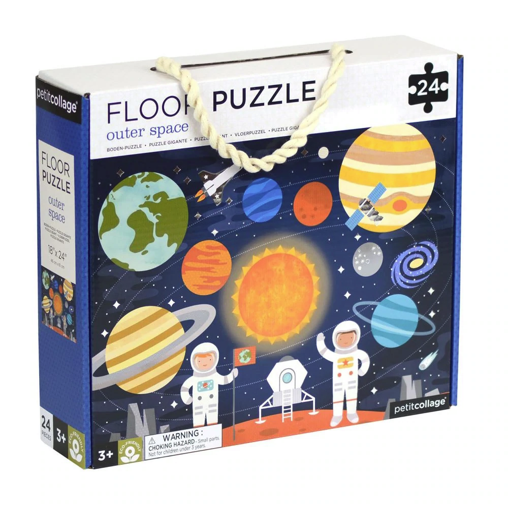 Outer Space 24-Piece Floor Puzzle - Abrams & Chronicle image 1