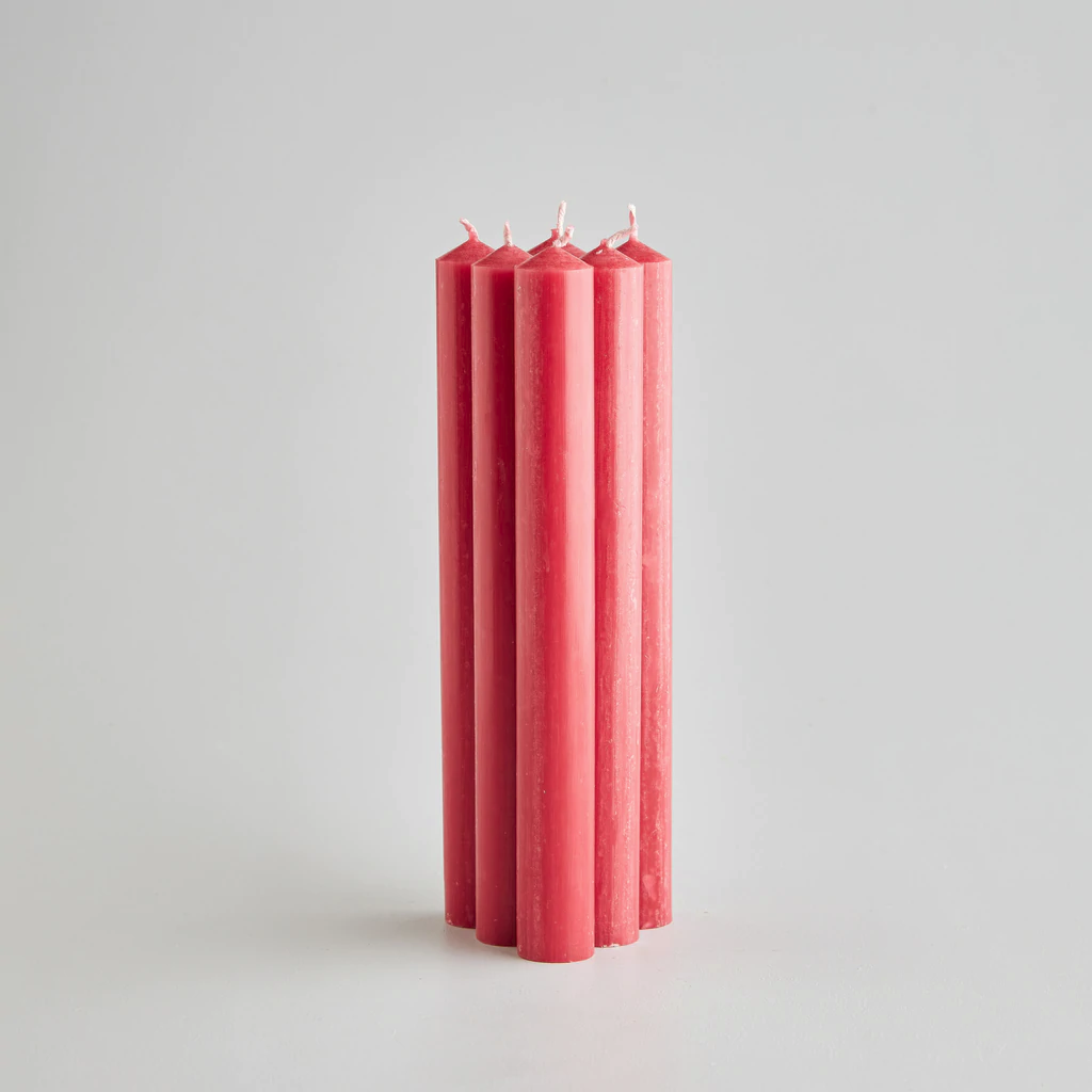 Individual Dinner Candle - Red - St. Eval image 1