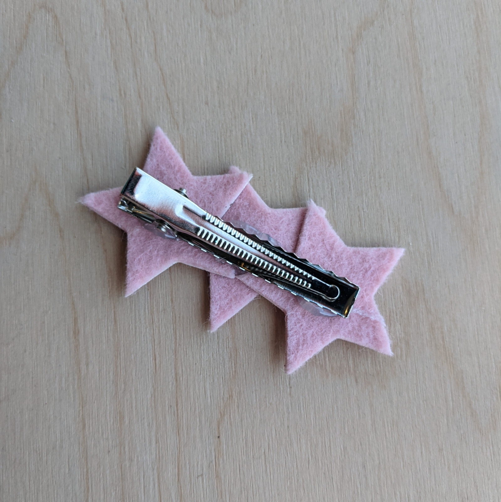 Glitter Star Hair Clip - A is for Alice image 2