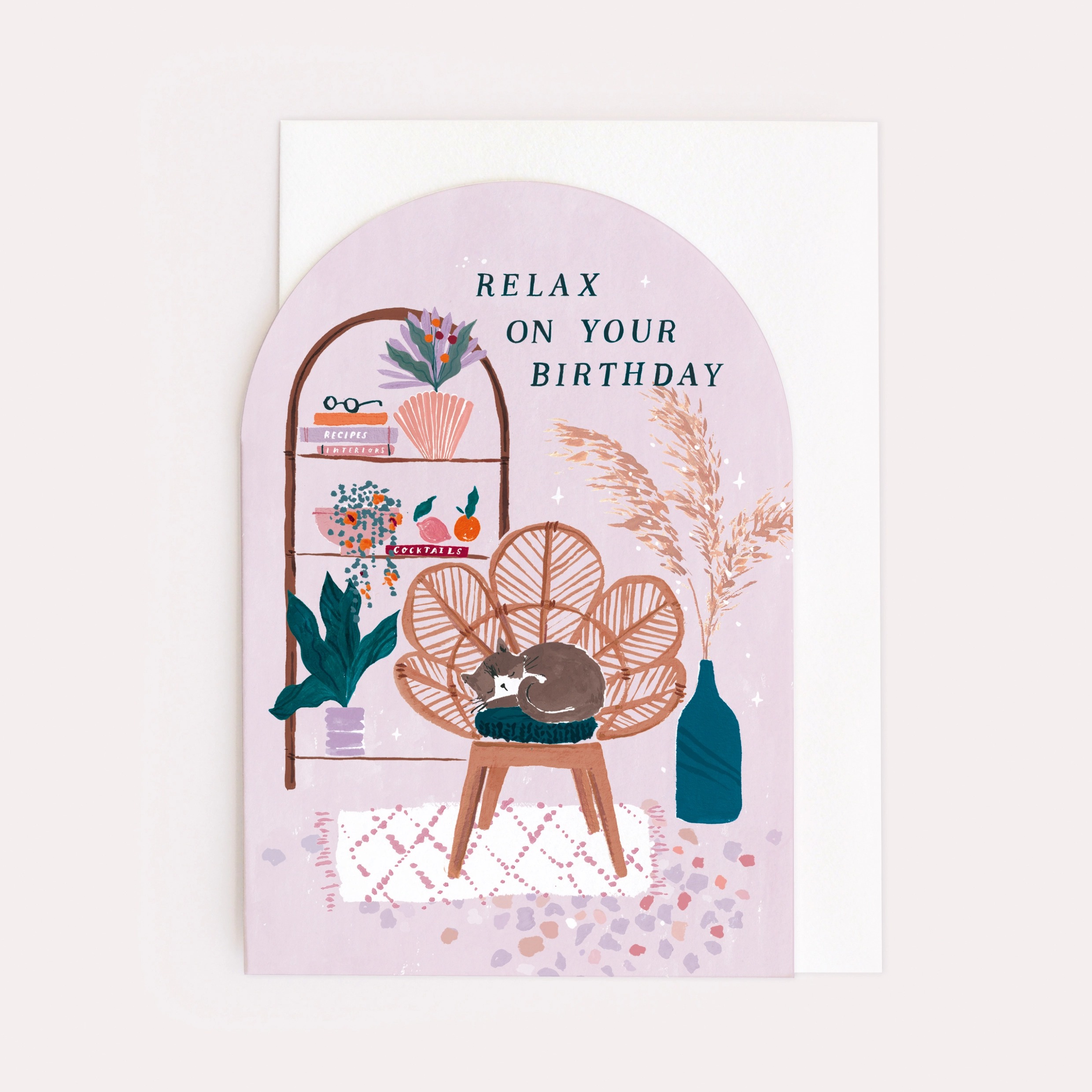 Relax on Your Birthday - Cat - Sister Paper Co image 1
