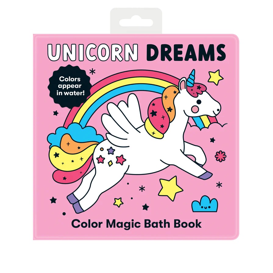 Unicorn Dreams Colour Magic Bath Book - Abrams & Chronicle image 1