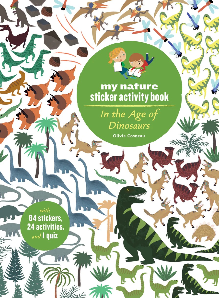Age of Dinosaurs Sticker Activity Book - Abrams & Chronicle image 1