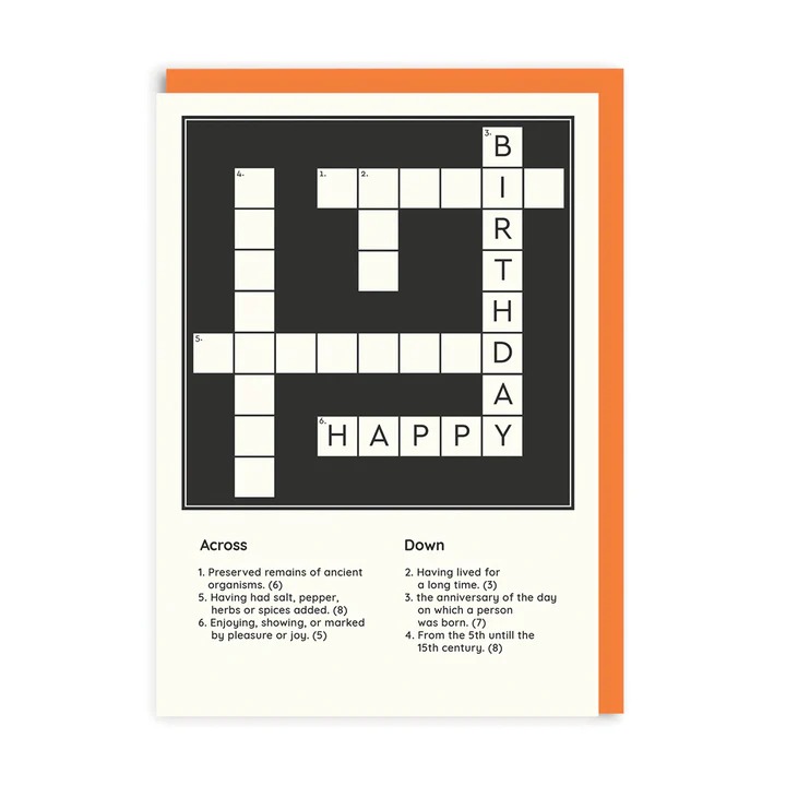 Happy Birthday - Crossword - Ohh Deer image 1