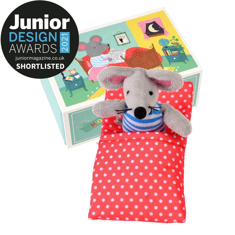 Mouse in a Little House - Soft Toy - Rex London image 1