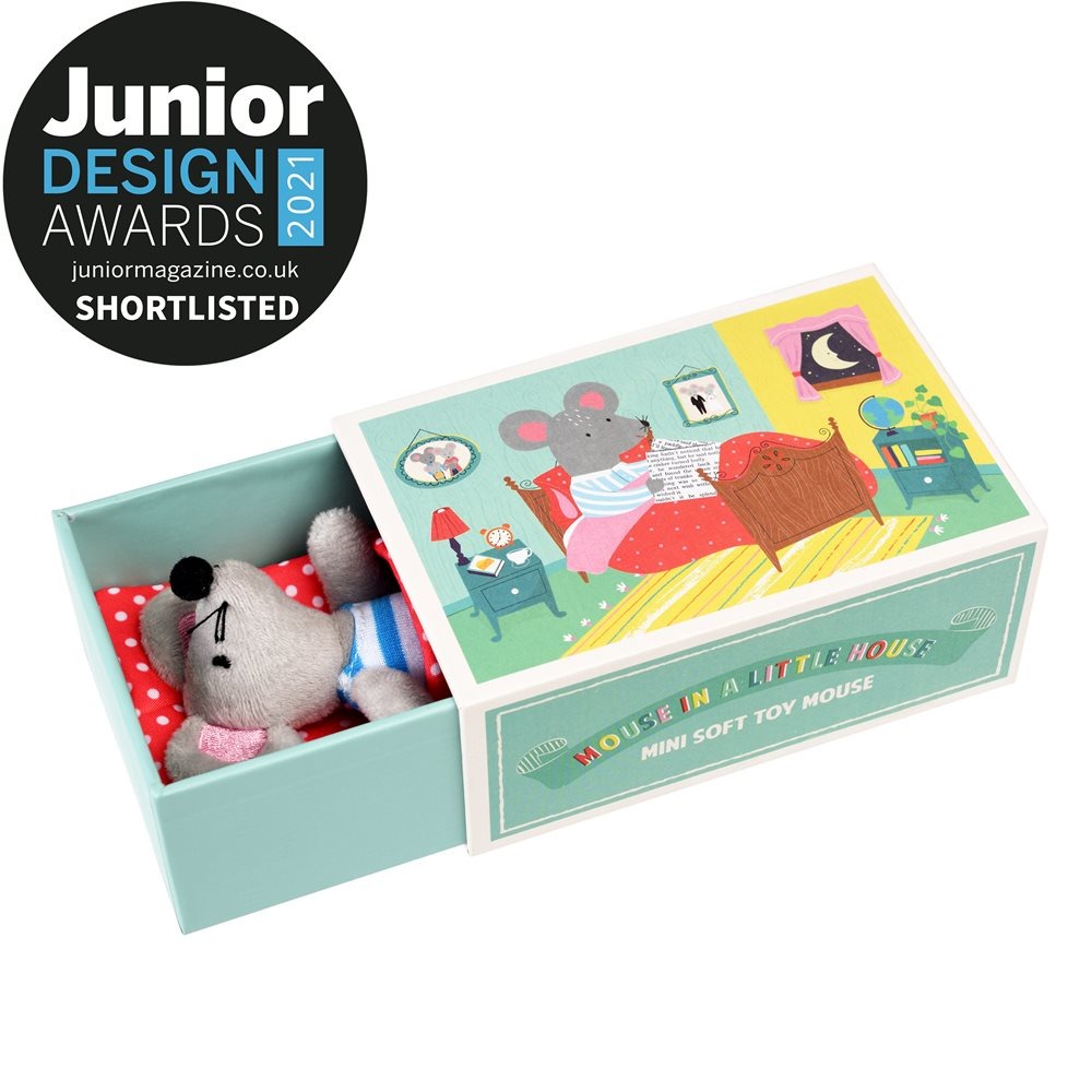 Mouse in a Little House - Soft Toy - Rex London image 2