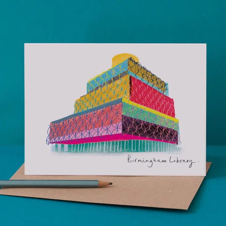 Birmingham Library Card - I Drew This image 1