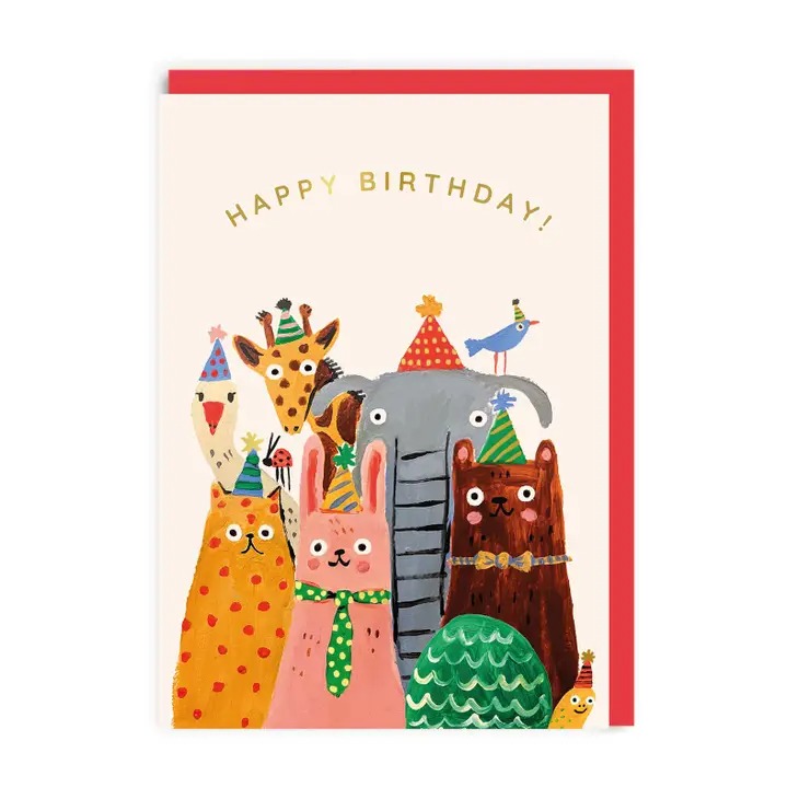 Happy Birthday Party Animals - Ohh Deer image 1