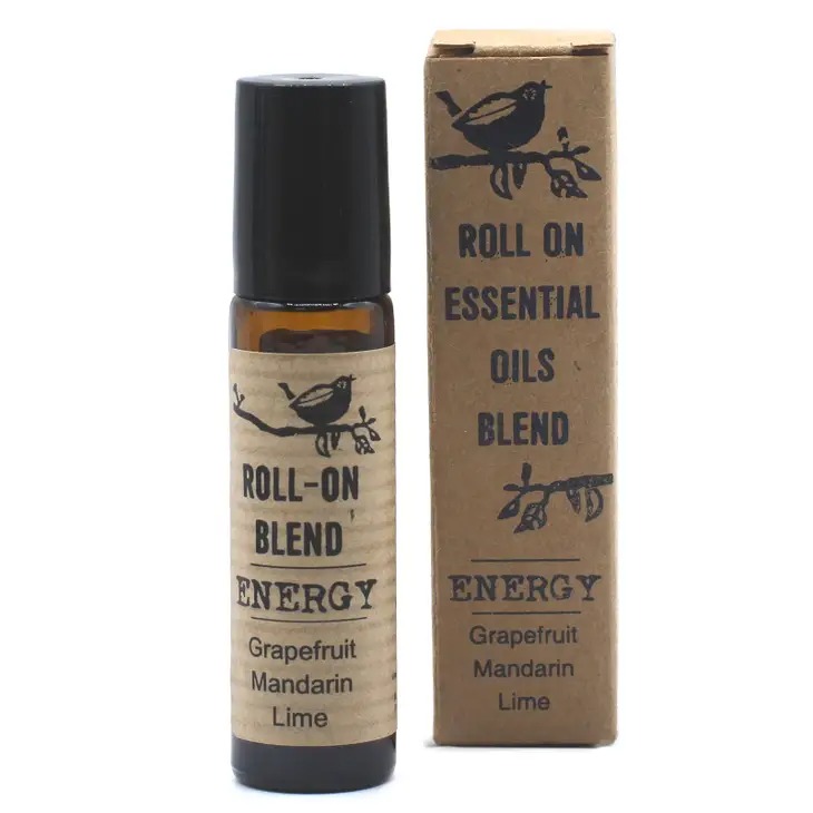Roll On Essential Oil Blend - ENERGY 10ml - Agnes+Cat image 1