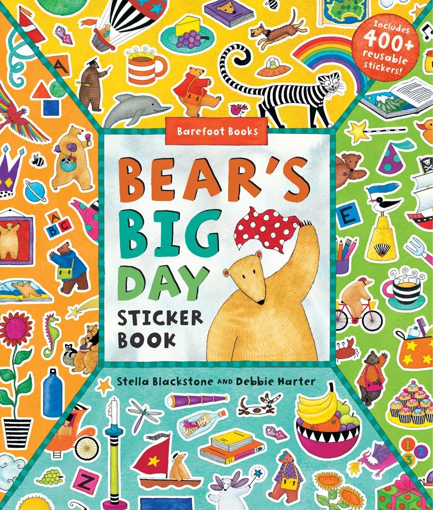 Bear's Big Day Sticker Book - Barefoot Books image 1