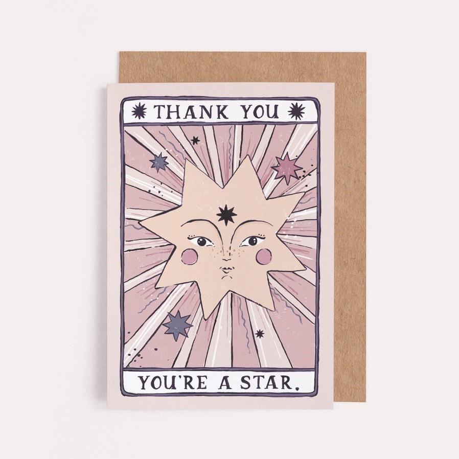 Thank You - You're A Star - Sister Paper Co image 1