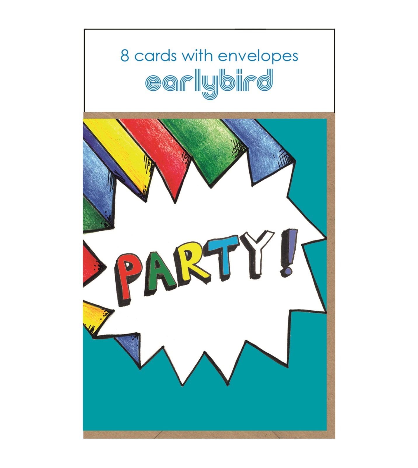 Party Invite Card Pack - Earlybird Designs image 1