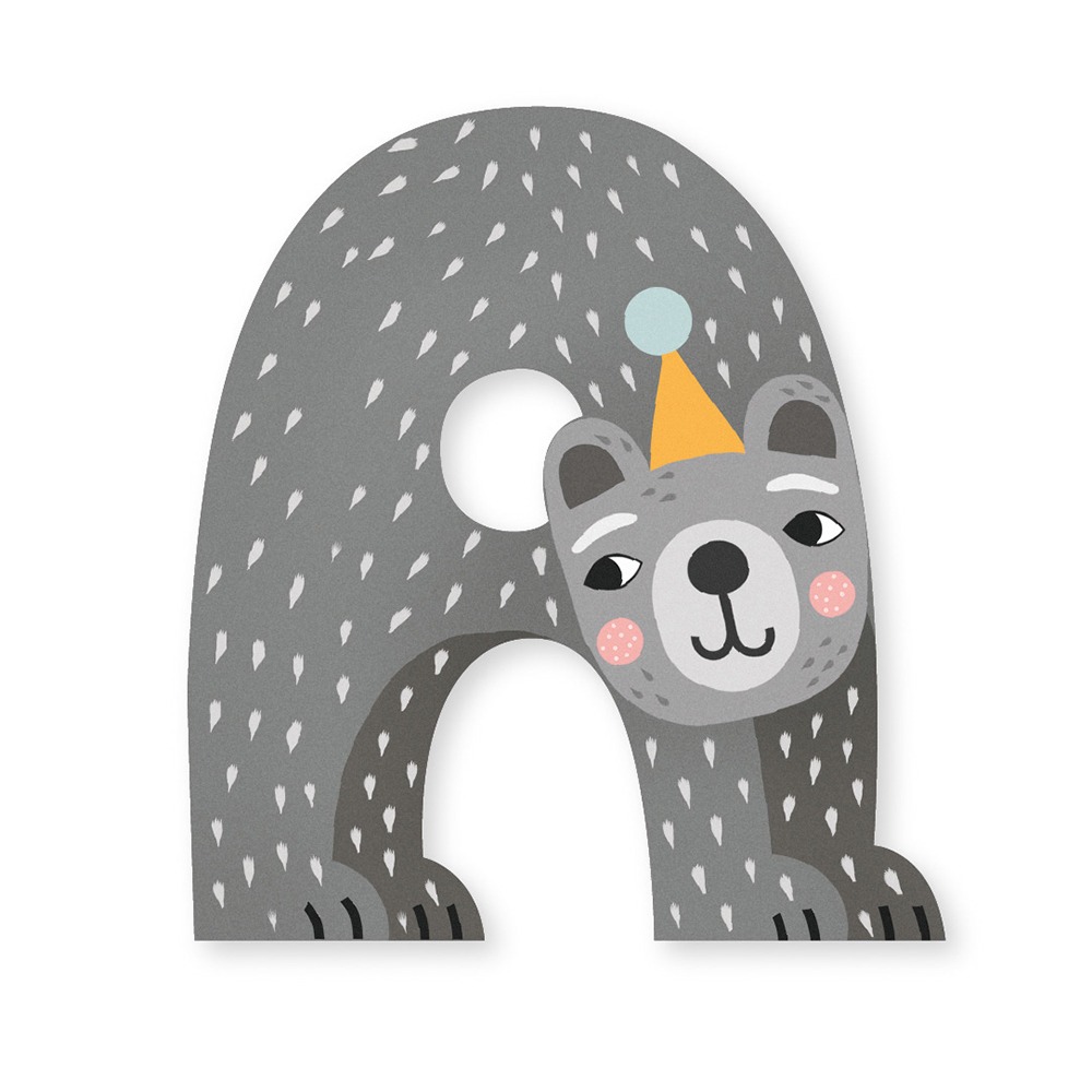 Animal Door Letter - A image 1