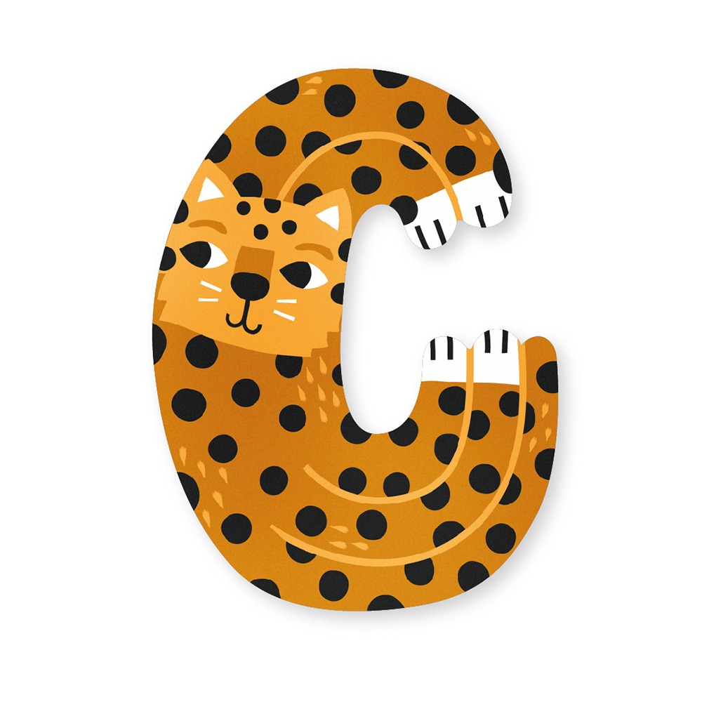 Animal Door Letter - C image 1