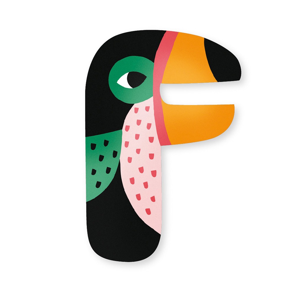 Animal Door Letter - F image 1