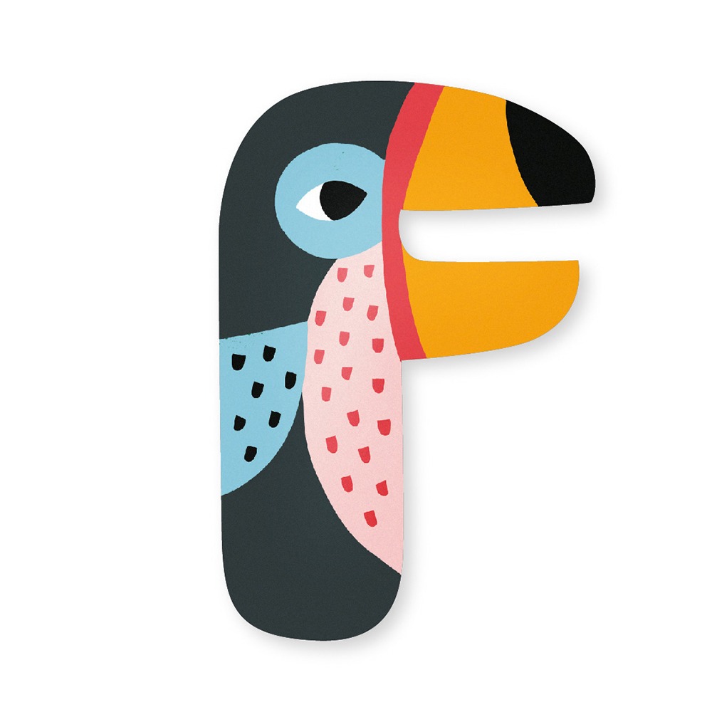 Animal Door Letter - F image 2