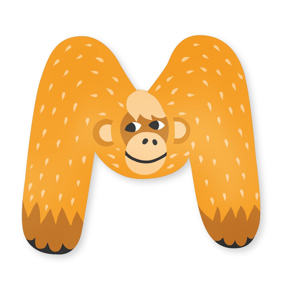 Animal Door Letter - M image 2
