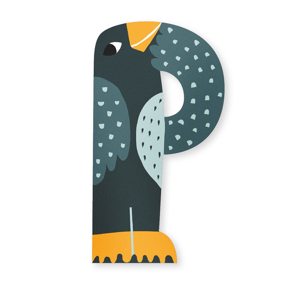 Animal Door Letter - P image 1