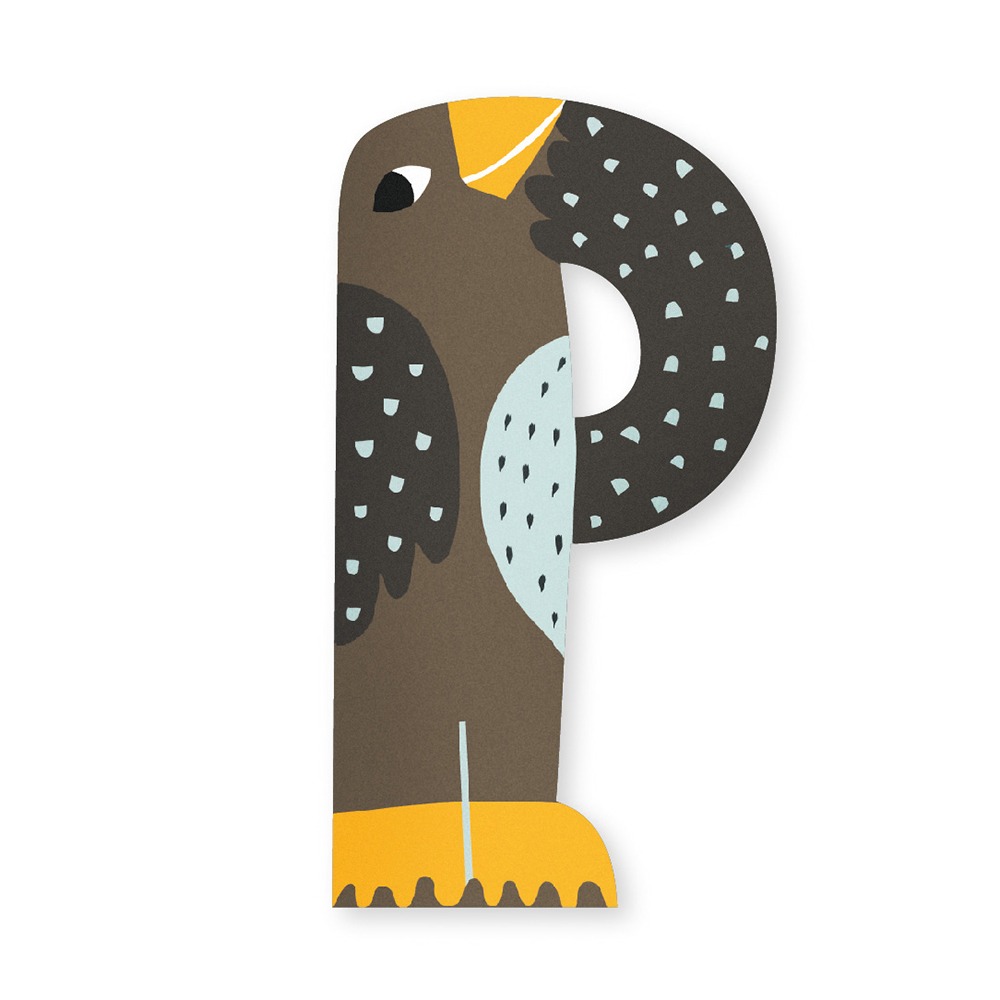 Animal Door Letter - P image 2