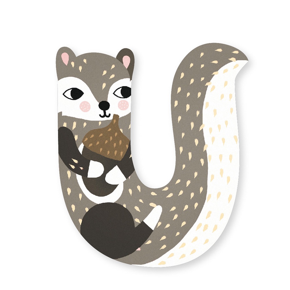 Animal Door Letter - U image 2