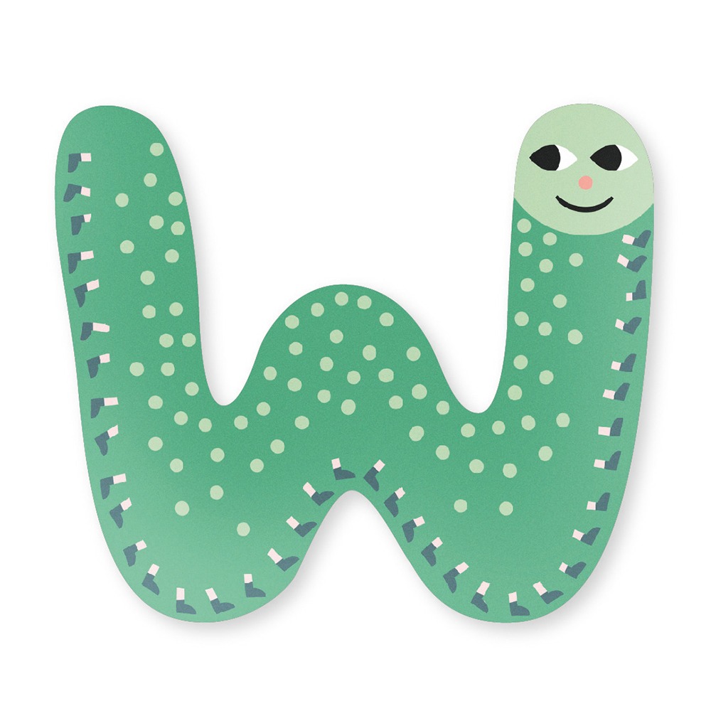 Animal Door Letter - W image 1
