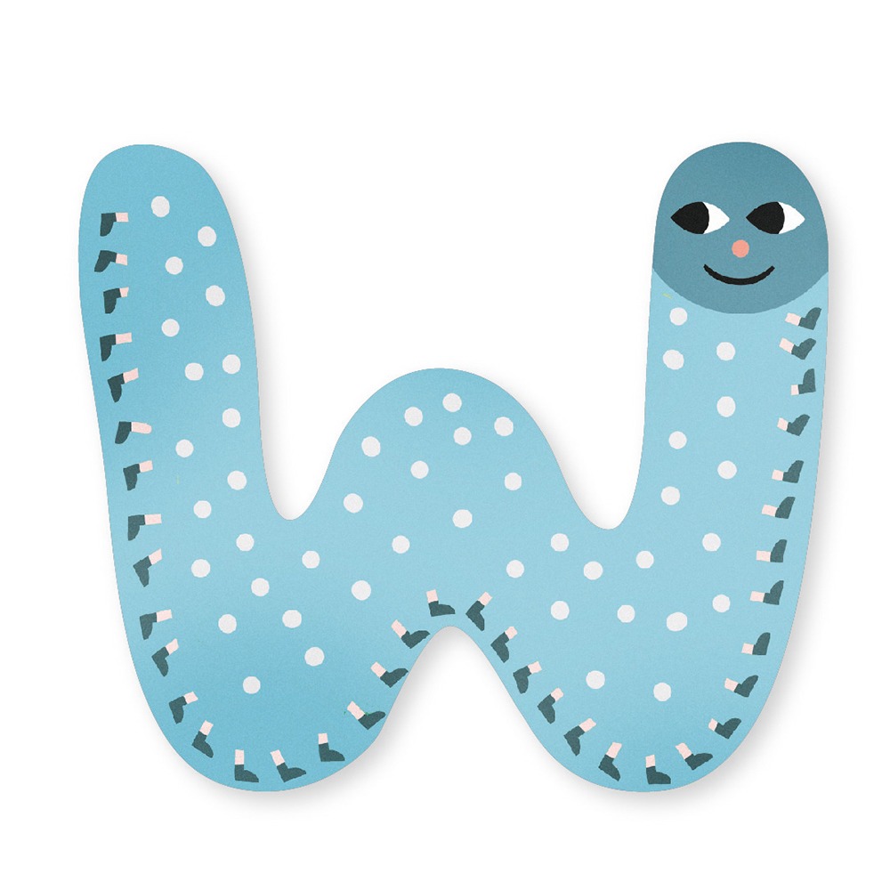 Animal Door Letter - W image 2