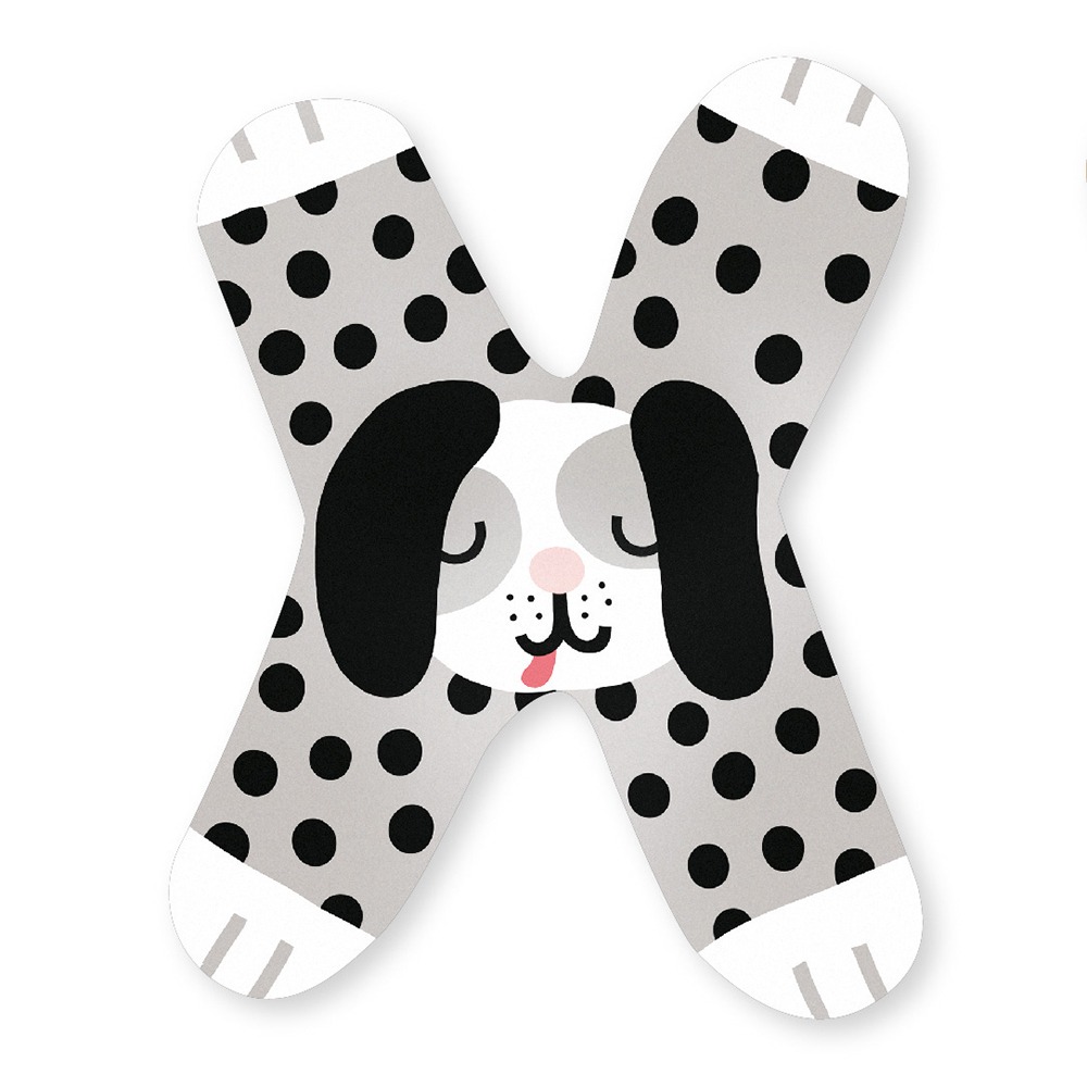 Animal Door Letter - X image 1