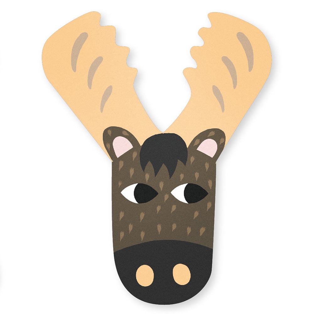 Animal Door Letter - Y image 1