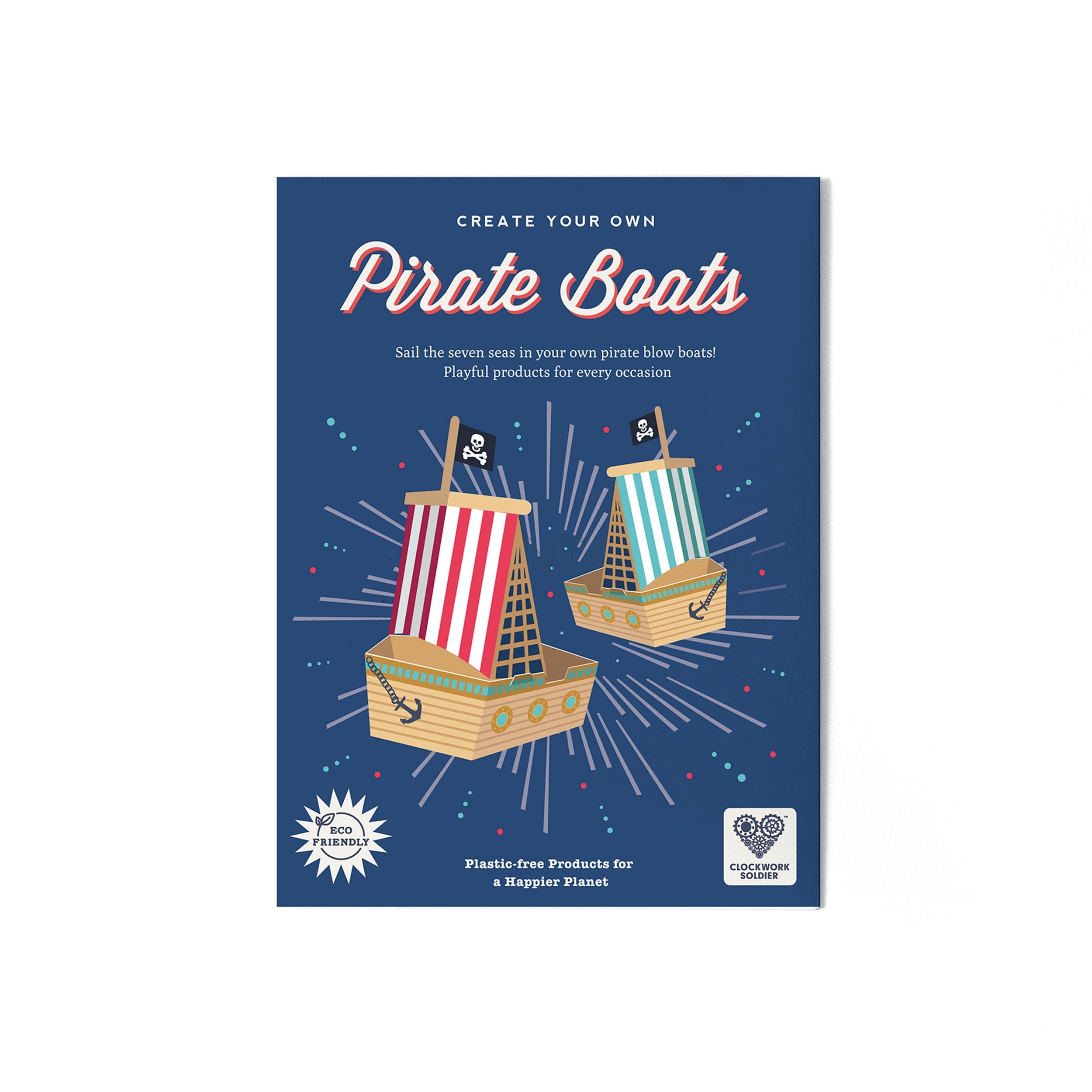 Create Your Own Pirate Boats - Clockwork Soldier image 1