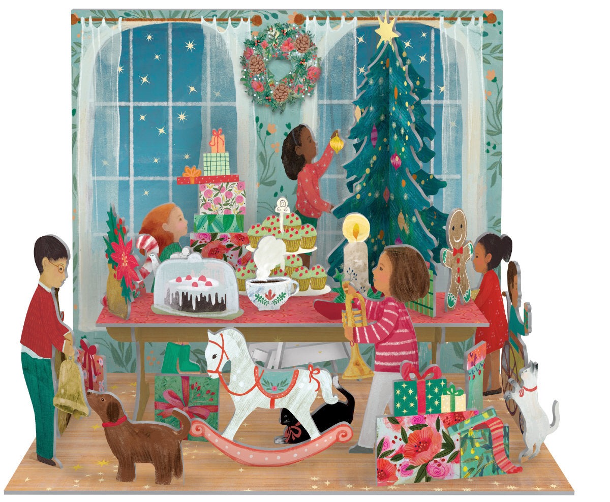 Christmas Party Large Pop & Slot Advent Calendar - Roger La Borde image 1