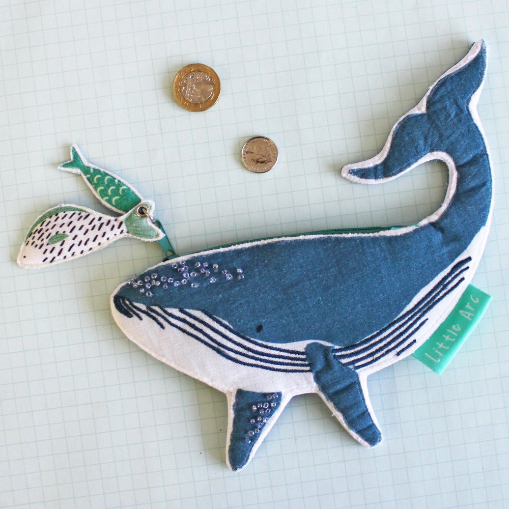 Whale Shaped Coin Pouch - House of Disaster image 1