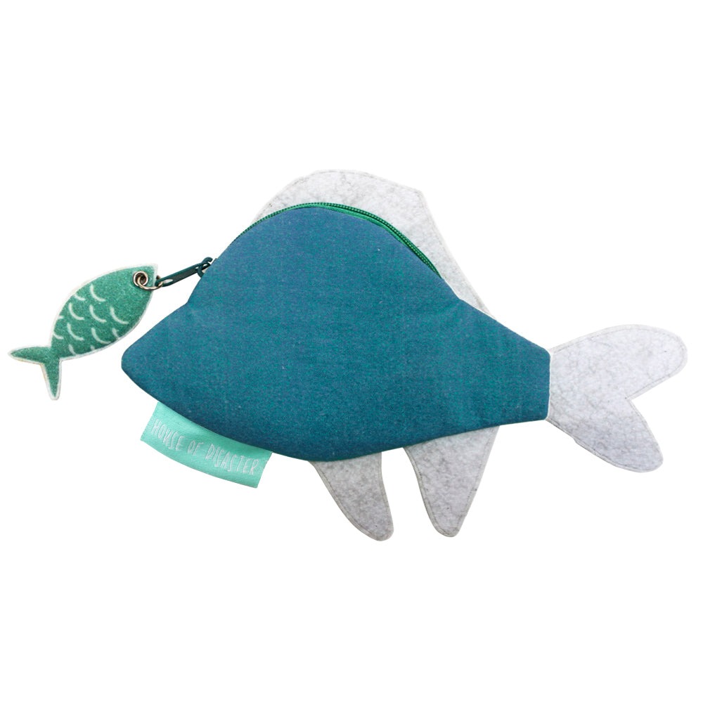 Sequin Fish Coin Pouch - House of Disaster image 2