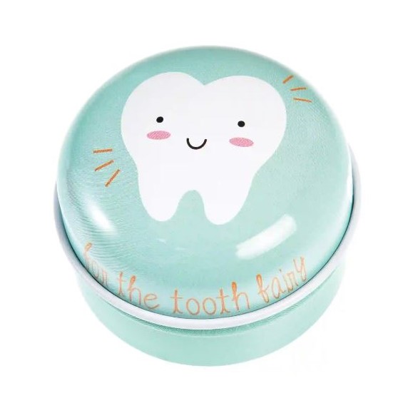 Tooth Fairy Tin - Blue - Rex London image 1
