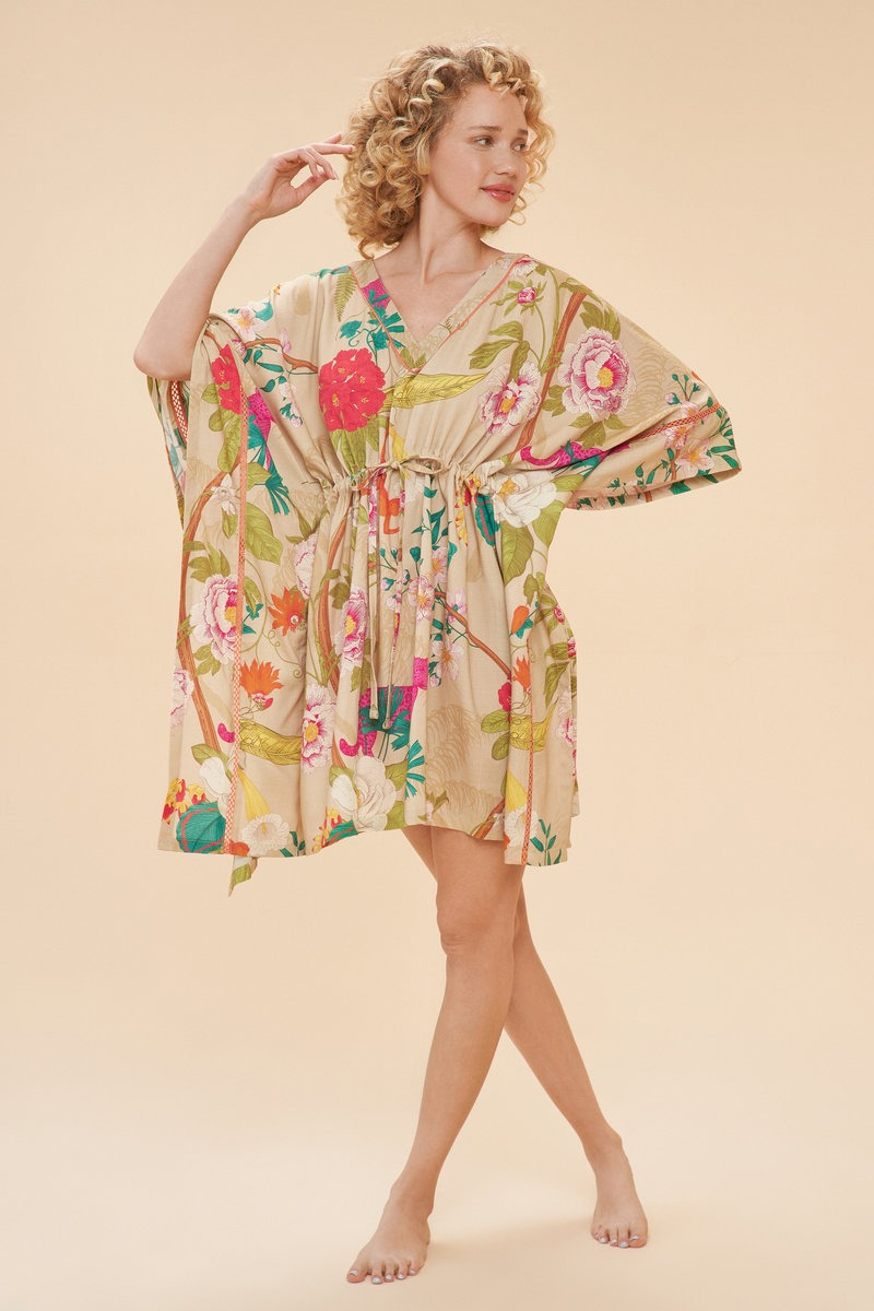 Beach Cover Up - Secret Paradise - Powder image 1