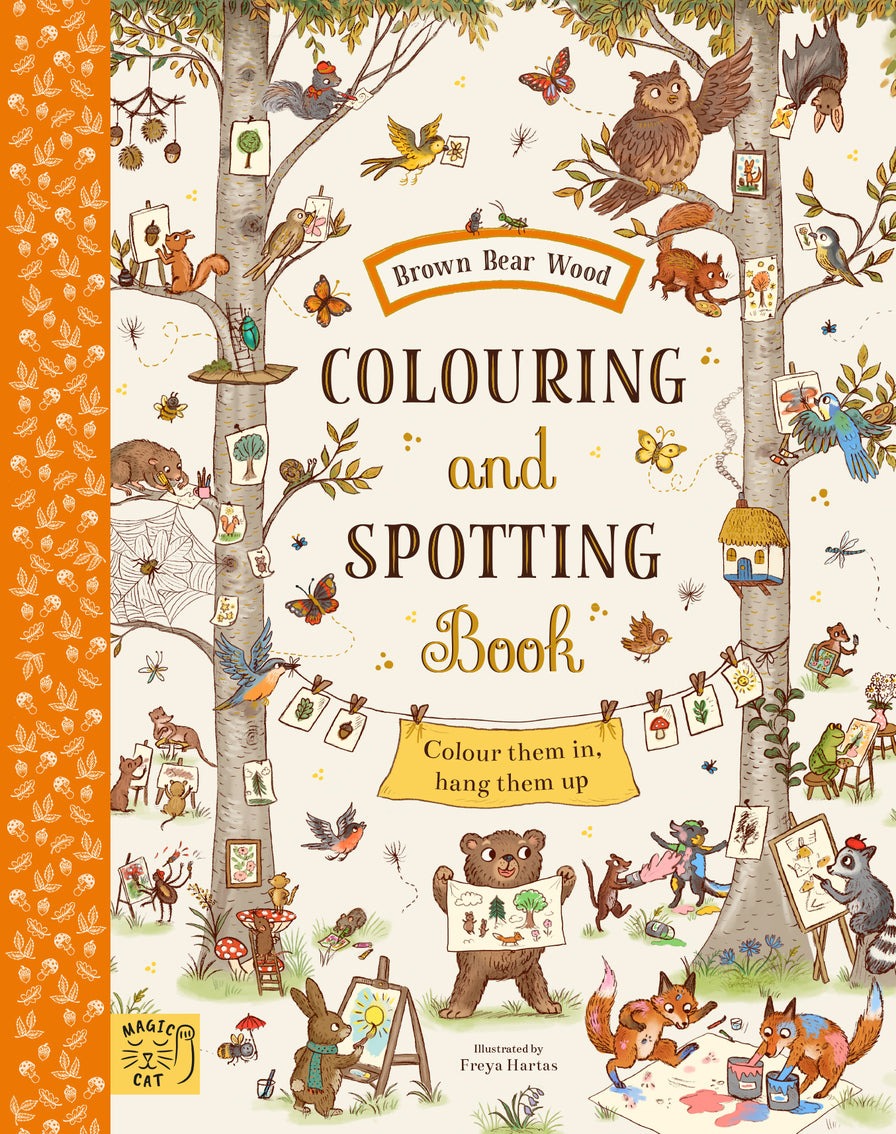 Brown Bear Wood: Colouring and Spotting - Abrams & Chronicle image 1