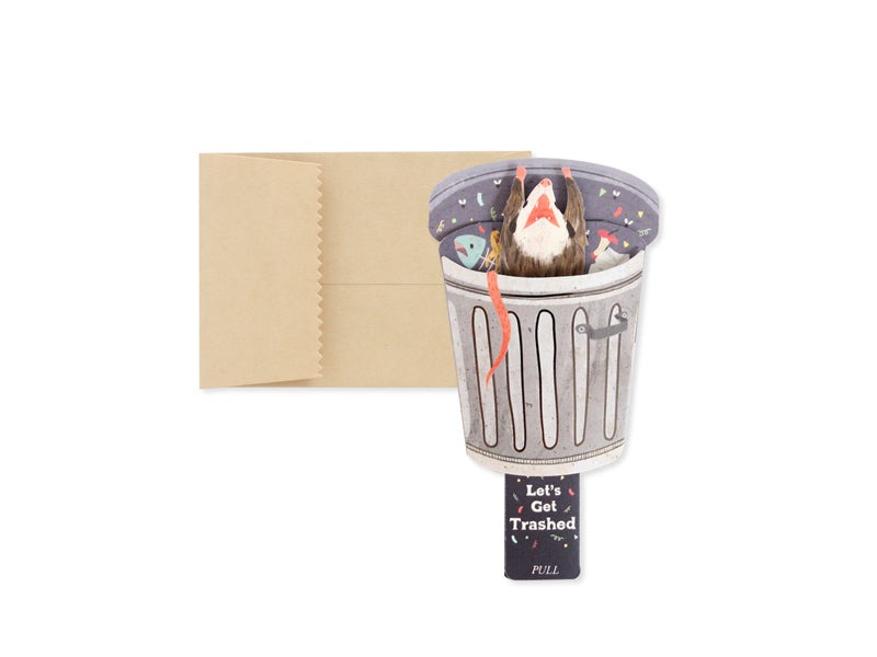 Trash 3D Layered Card - Ohh Deer image 2