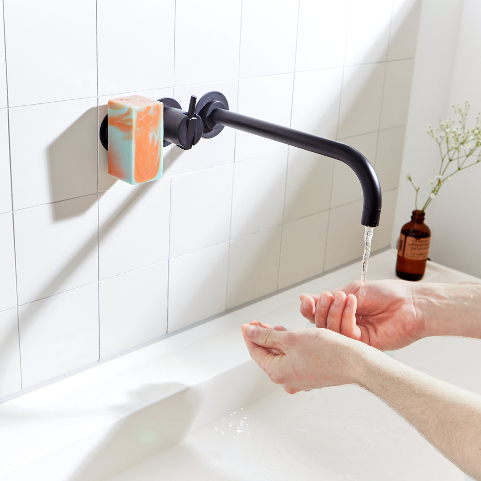 Magnetic Soap Holder - Black image 3