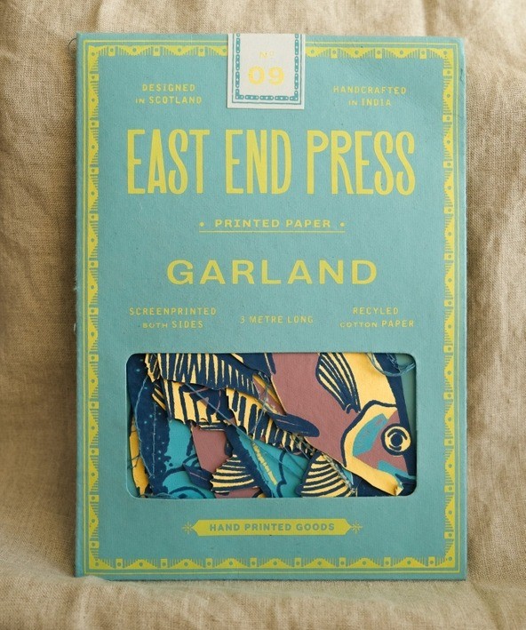 Fishes Sewn Garland - East End Press image 1