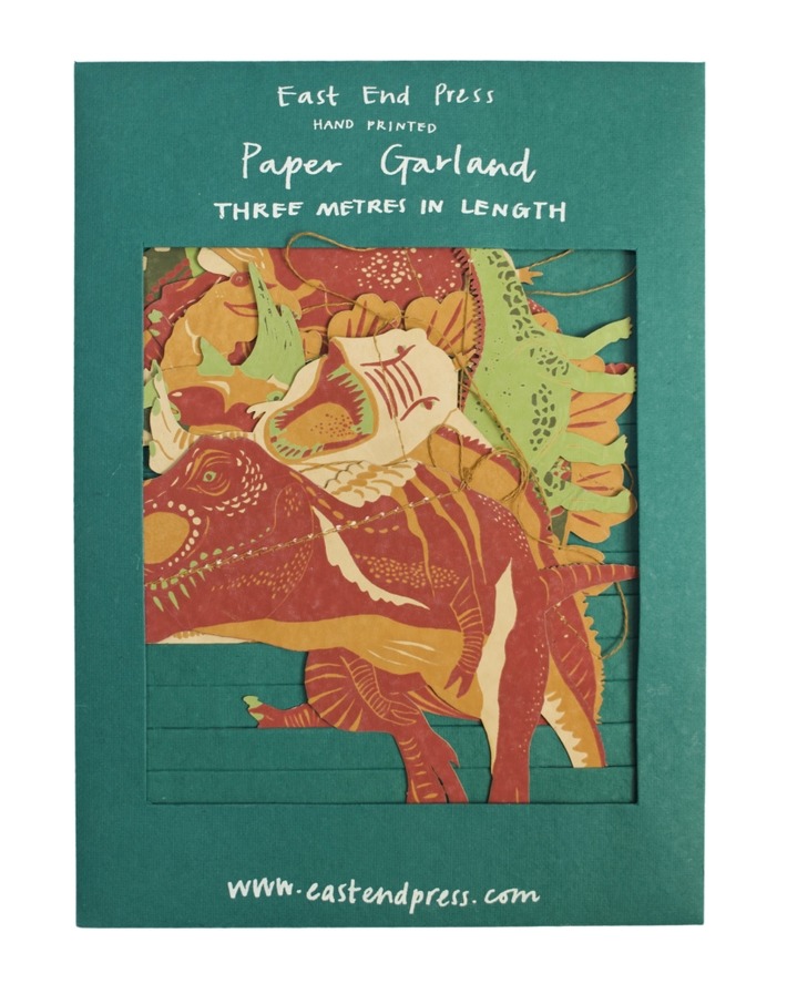 Dinosaurs Sewn Garland - East End Press image 1