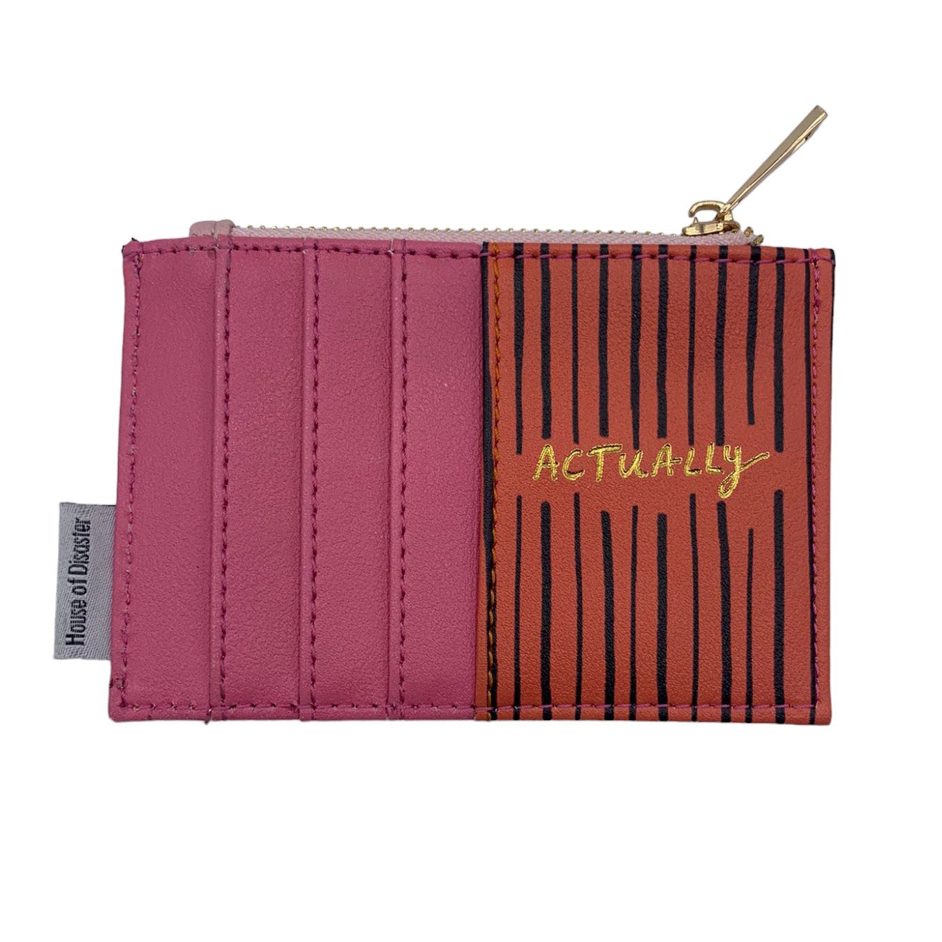 Can't Be Arsed Zip Purse - House of Disaster image 2