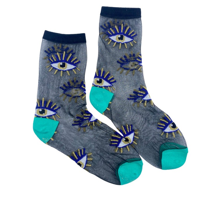Glimmer Sheer Socks - House of Disaster image 1