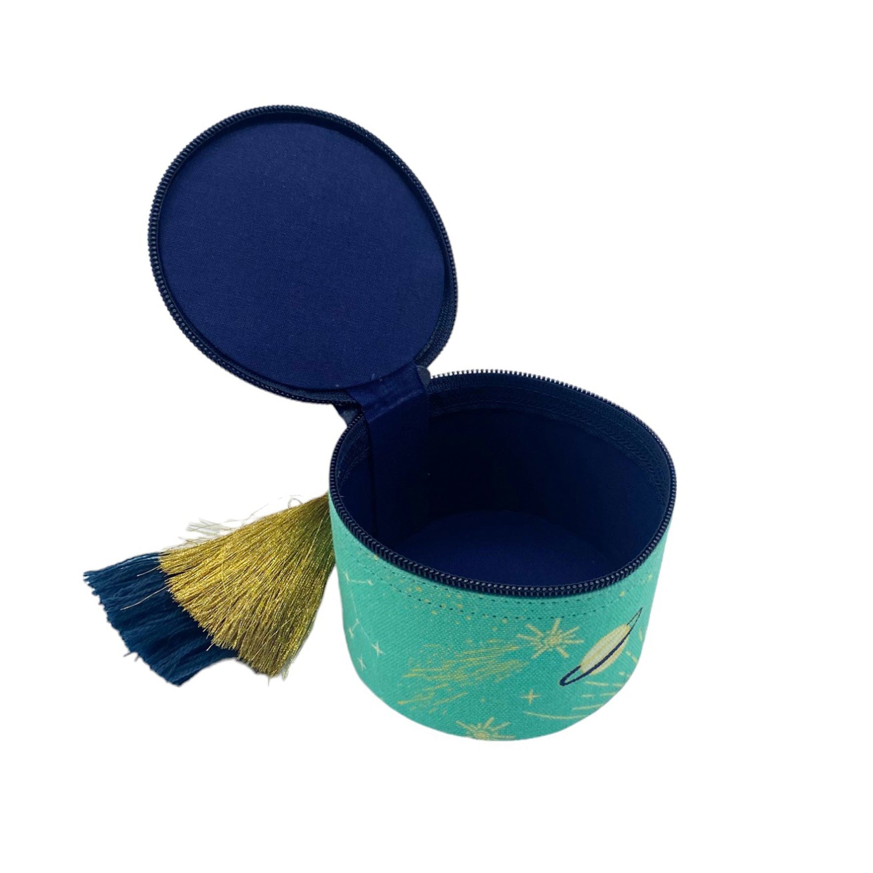 Glimmer Round Fabric Box - House of Disaster image 2