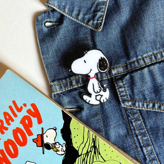 Peanuts Snoopy Pin Badge - House of Disaster image 1