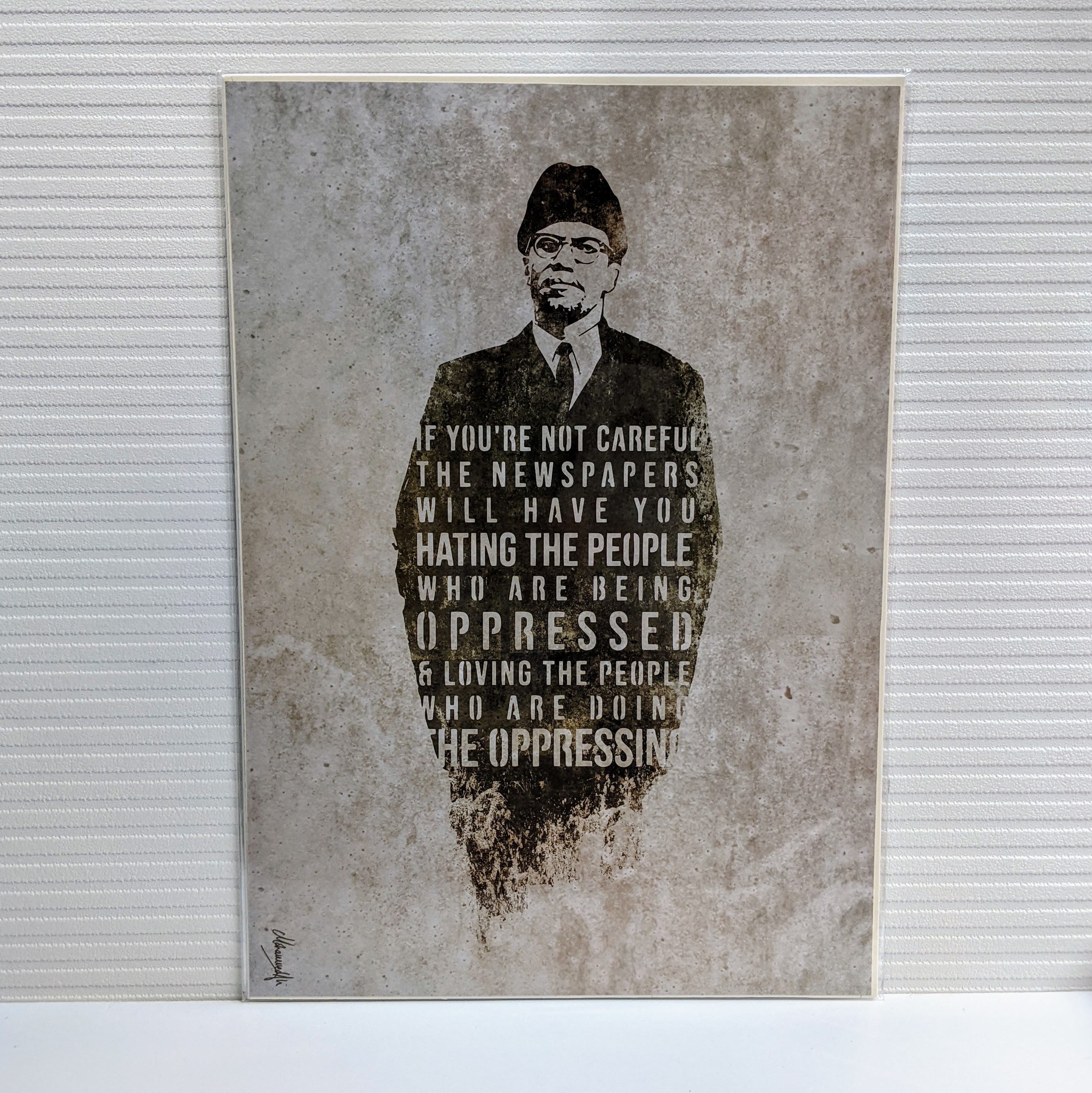 Malcolm X A3 Print image 1