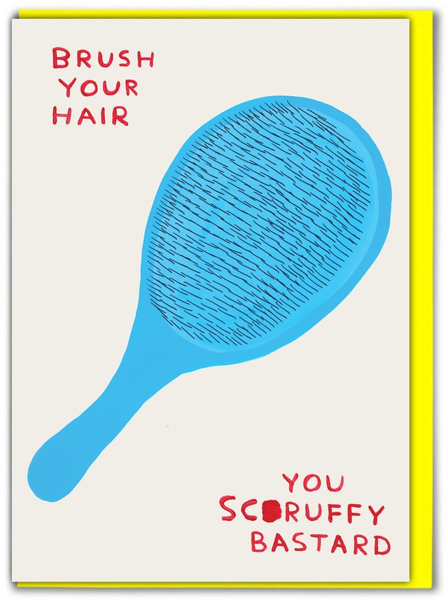 Brush Your Hair Card - Brainbox Candy image 1