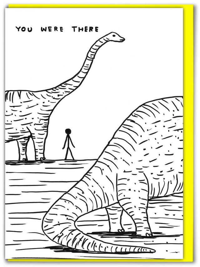 You Were There Card - Brainbox Candy image 1