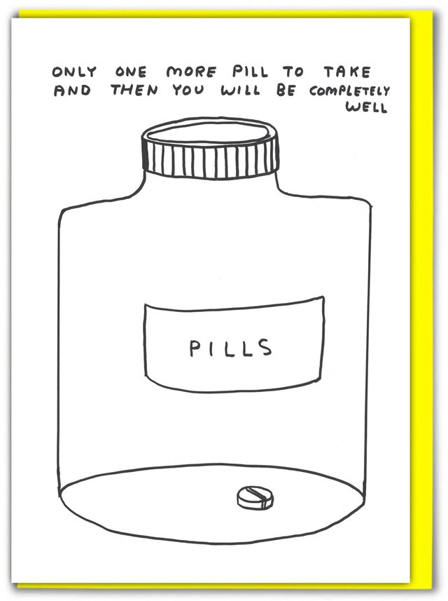 Only One More Pill Card - Brainbox Candy image 1