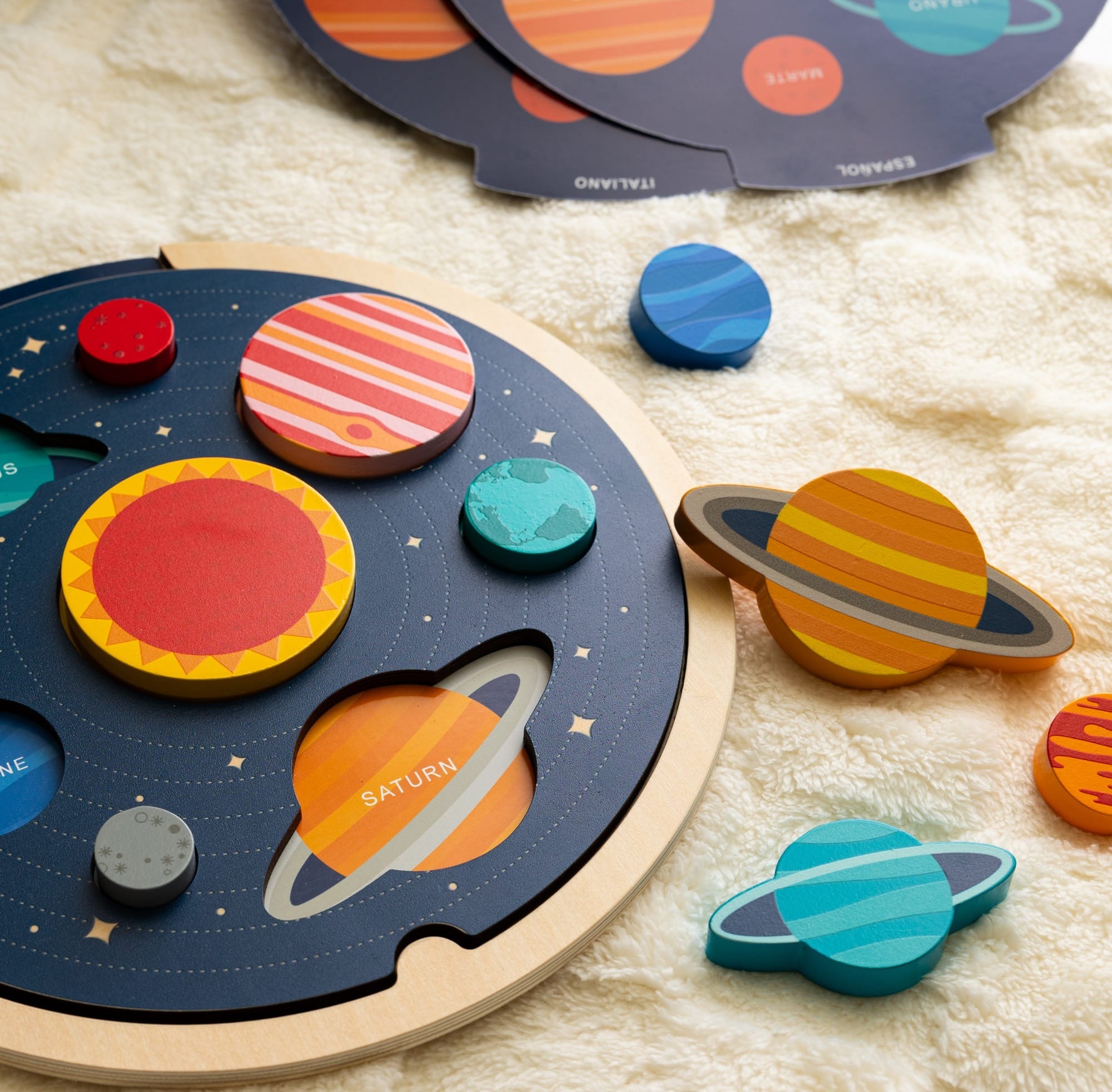Solar System Wooden Puzzle - Abrams & Chronicle image 2